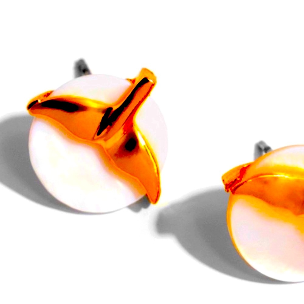 🧜🏻‍♀️🏖️🧜 BEACH PLEASE❗️ PAPARAZZI “MERMAIDCORE” GOLD POST EARRINGS❗️